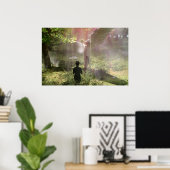 Wachen Angel Daz Studio Digitale Kunst Poster (Heimbüro)