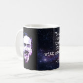 Wachen Sie Alan Watts auf Kaffeetasse (Vorderseite Links)