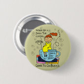 WACHEN SIE AUF BUTTON (Vorne & Hinten)