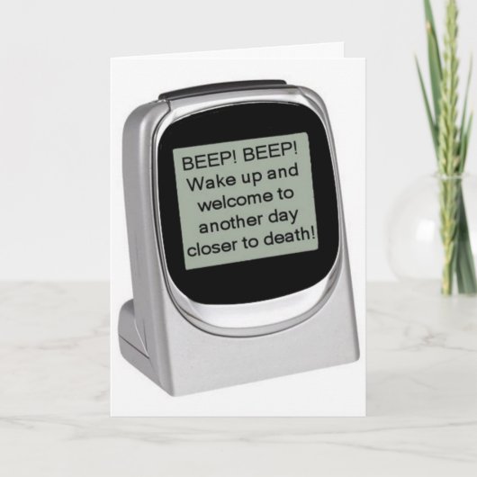 Wachen Sie auf! Karte (Vorderseite)