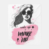 Wachen Sie auf u. bilden Sie Fleecedecke (Vorderseite)