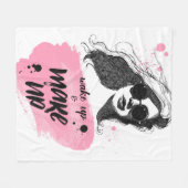 Wachen Sie auf u. bilden Sie Fleecedecke (Vorderseite (Horizontal))