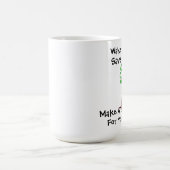 Wachen Sie auf und retten Sie eine Baum-Tasse Kaffeetasse (Mittel)