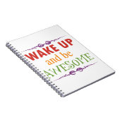 Wachen Sie auf und seien Sie fantastisch Notizblock (Rechte Seite)