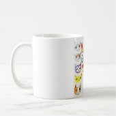 Wachen Sie mit dem Soßen-Zug - Kaffee-Tasse auf Kaffeetasse (Links)