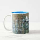 Wachen Sie Tasse mit Walden TeichCairn auf (Links)