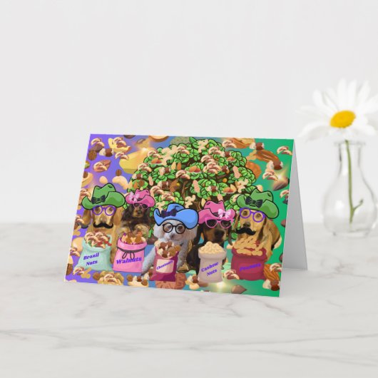 Wachen sind Nüsse-Karte Karte (Kleine Pflanze)