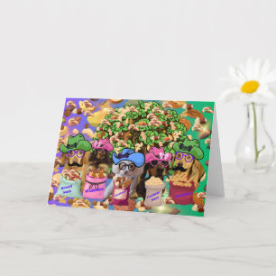 Wachen sind Nüsse-Karte Karte