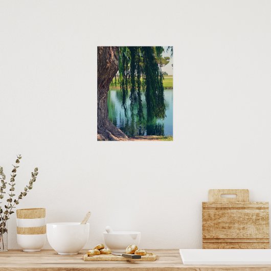 Wachen Willow Tree 20" x 16" Poster Paper (Matte) (Küche)