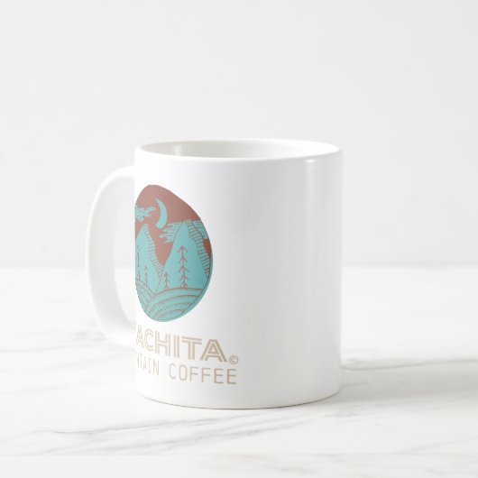 Wachita Mountain Coffee Tasse (Vorderseite Links)