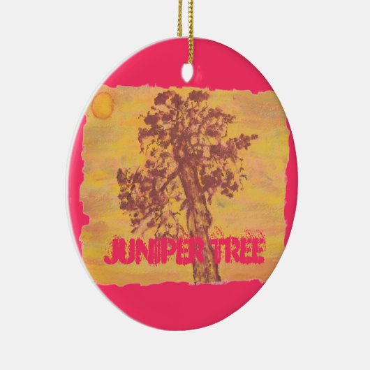 Wacholderbaum Keramik Ornament (Rechts)