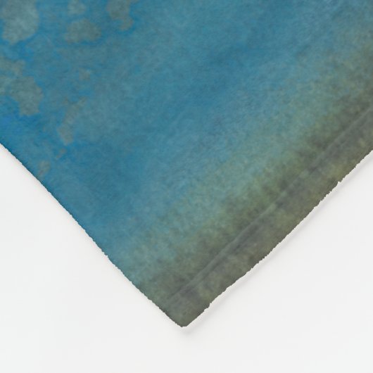 Wacholderbusch-Nebel I des Monogramm-| Fleecedecke (Ecke)