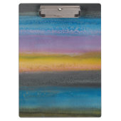 Wacholderbusch-Nebel I Klemmbrett (Vorderseite)