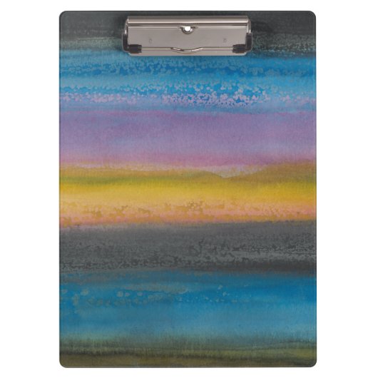 Wacholderbusch-Nebel I Klemmbrett (Vorderseite)