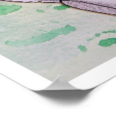 Wacholdes Eichhörnchen Poster (Ecke)