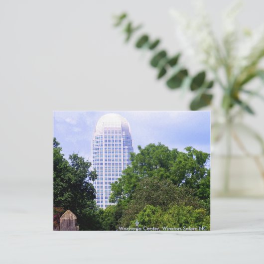 Wachovia Centre, Winston-Salem NC Postkarte (Stehend Vorderseite)