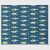 Wachpapier für Gelbflossenthun Geschenkpapier (Flach)