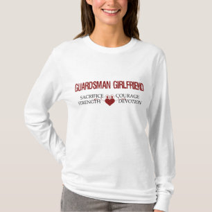 Wachposten-Freundin-Opfer, Stärke, Mut T-Shirt