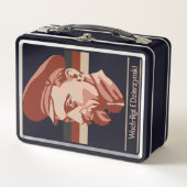 Wachregiment "Feliks E. Dzierzynski" Metall Brotdose (Vorderseite)