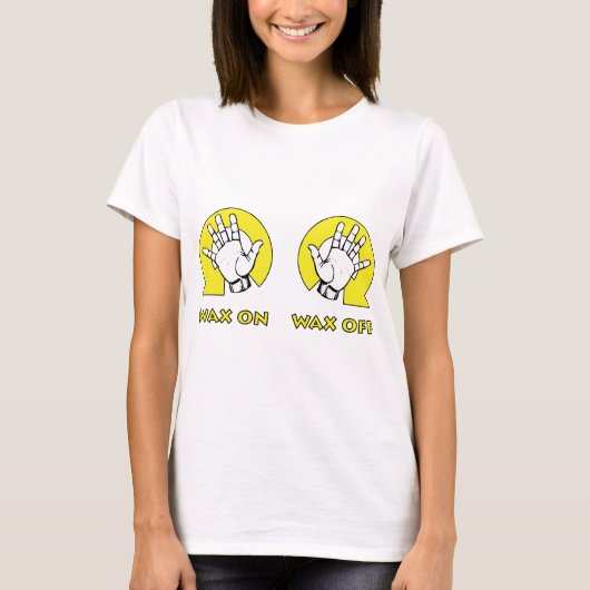 Wachs ab T-Shirt (Vorderseite)