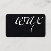 Wachs: Brasilianisches Wachs Visitenkarte (Vorderseite)