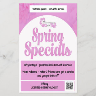 Wachs mit dem klaren Fenster Tiff Flyer