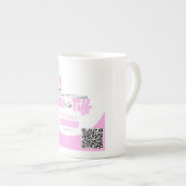 Wachs mit Tiff tumbler Porzellantasse (Vorderseite Rechts)