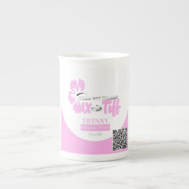 Wachs mit Tiff tumbler Porzellantasse