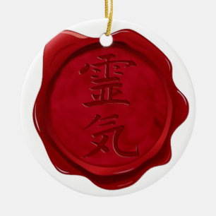 Wachs-Siegel - REIKI Keramikornament