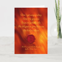 Wachs-Siegel - REIKI & PEPS | Rote Brandwellen