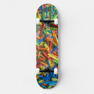 Wachs-Stift-Kunst 1 Skateboard