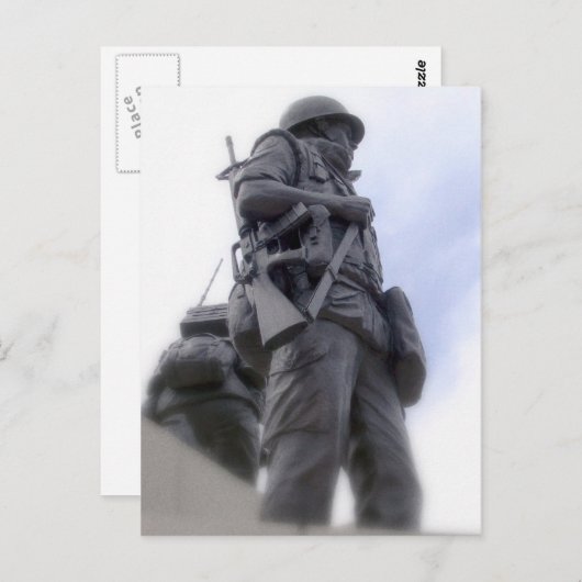 wachsam für dich postkarte (Vorne/Hinten)