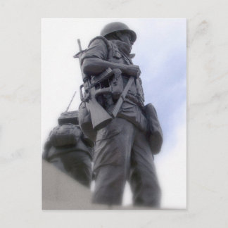 wachsam für dich postkarte