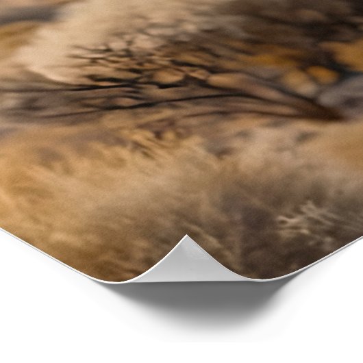 Wachsame Augen Poster (Ecke)