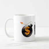 Wachsamer Dollar Mug W/Logo Kaffeetasse (Links)