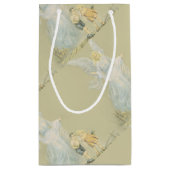 Wachsamer Engel über die Kinder Kleine Geschenktüte (Rückseite)