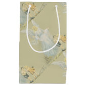 Wachsamer Engel über die Kinder Kleine Geschenktüte (Vorderseite)