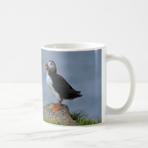 Wachsamer Papageientaucher Kaffeetasse