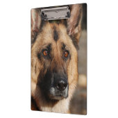 Wachsamer Schäferhund Klemmbrett (Links)