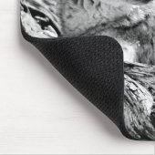 wachsamer Wolf Mousepad (Ecke)