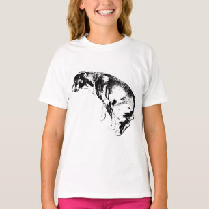 Wachsames Jungtier im Herbstlicht T-Shirt