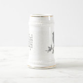 "Wachsamkeit " Bierglas (Mittel)