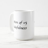 Wachsamkeits-Trank Kaffeetasse (Vorderseite Links)