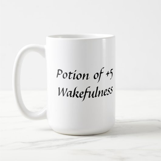 Wachsamkeits-Trank Kaffeetasse (Links)