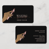 Wachsblütenrosa Handwaschtechniker Visitenkarte (Vorne/Hinten)