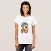 "Wachse durch das, was du durchmachst" T-Shirt (Vorne ganz)
