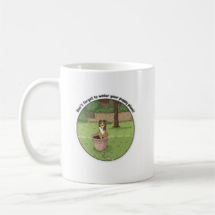 Wachse eine Sheltie-Tasse Kaffeetasse