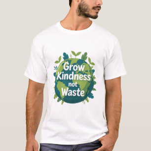 Wachse Freundlichkeit, nicht Abfall T-Shirt Umwe