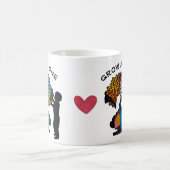 Wachse gemeinsam kaffeetasse (Mittel)