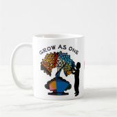 Wachse gemeinsam kaffeetasse (Links)